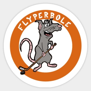 Flyperbole Logo Sticker